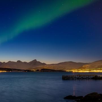 Northern Lights at Telegrafbukta, Norway