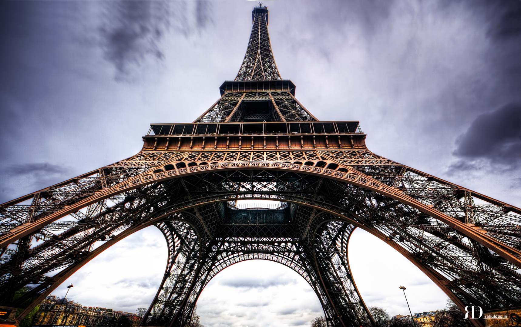 Tour Eiffel from Trocadéro, Paris, France