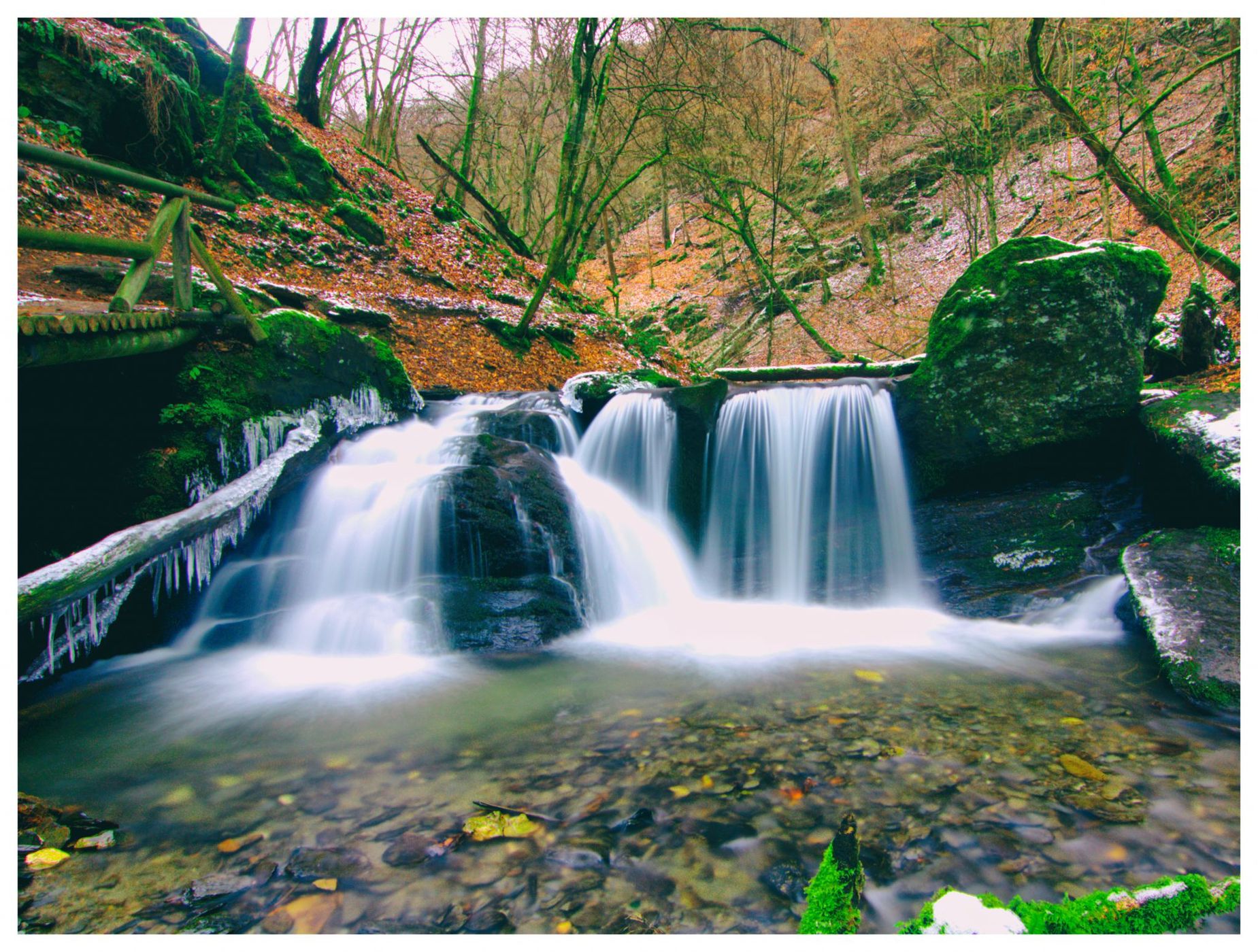 Traumschleife Ehrbachklamm im Hunsrück, Germany