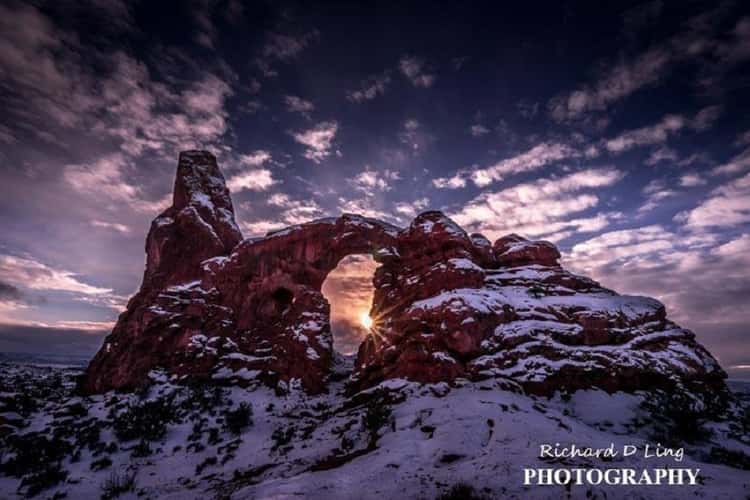 Turret Arch, Arches National Park, Moab