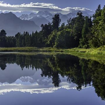 Reflection Point (Lake Matheson), New Zealand