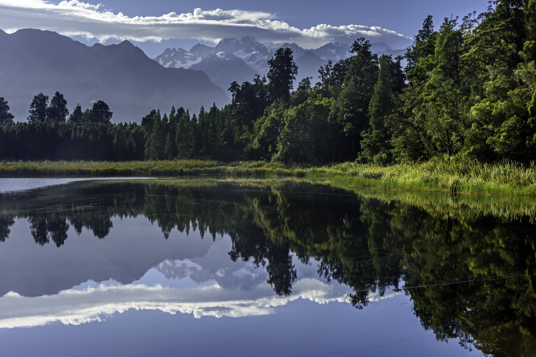Reflection Point (Lake Matheson), New Zealand