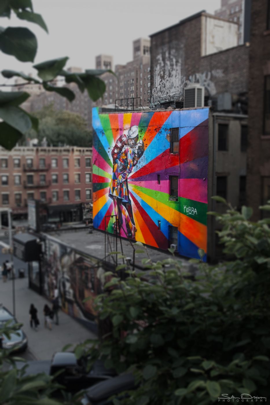 Wall painting, USA