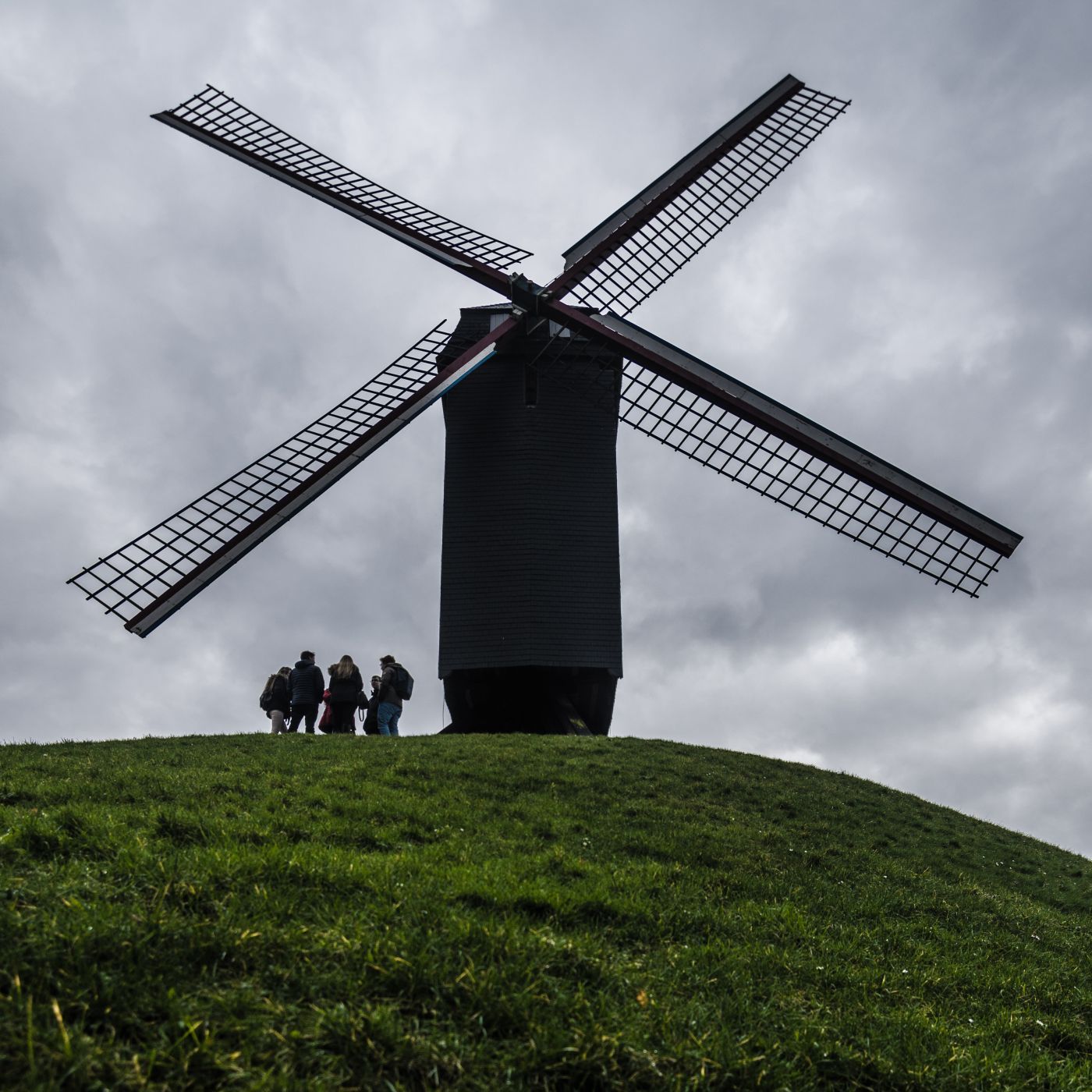 WindMill in Bruges, Belgium