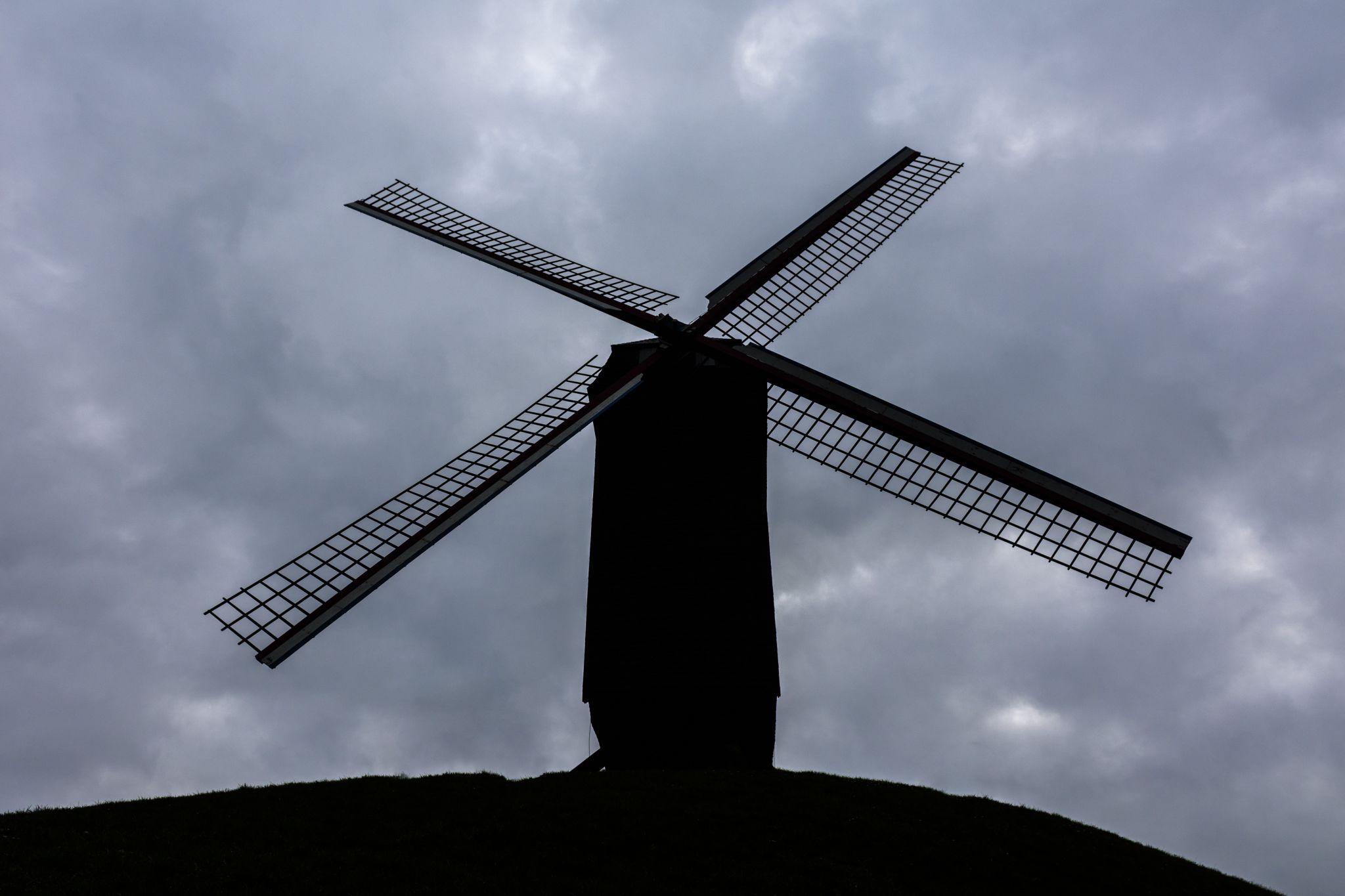 WindMill in Bruges, Belgium