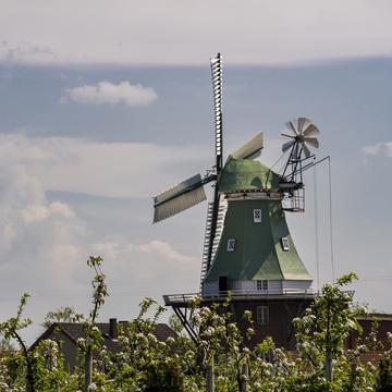 Windmill 'Venti Amica', Hollern-Twielenfleth, Germany