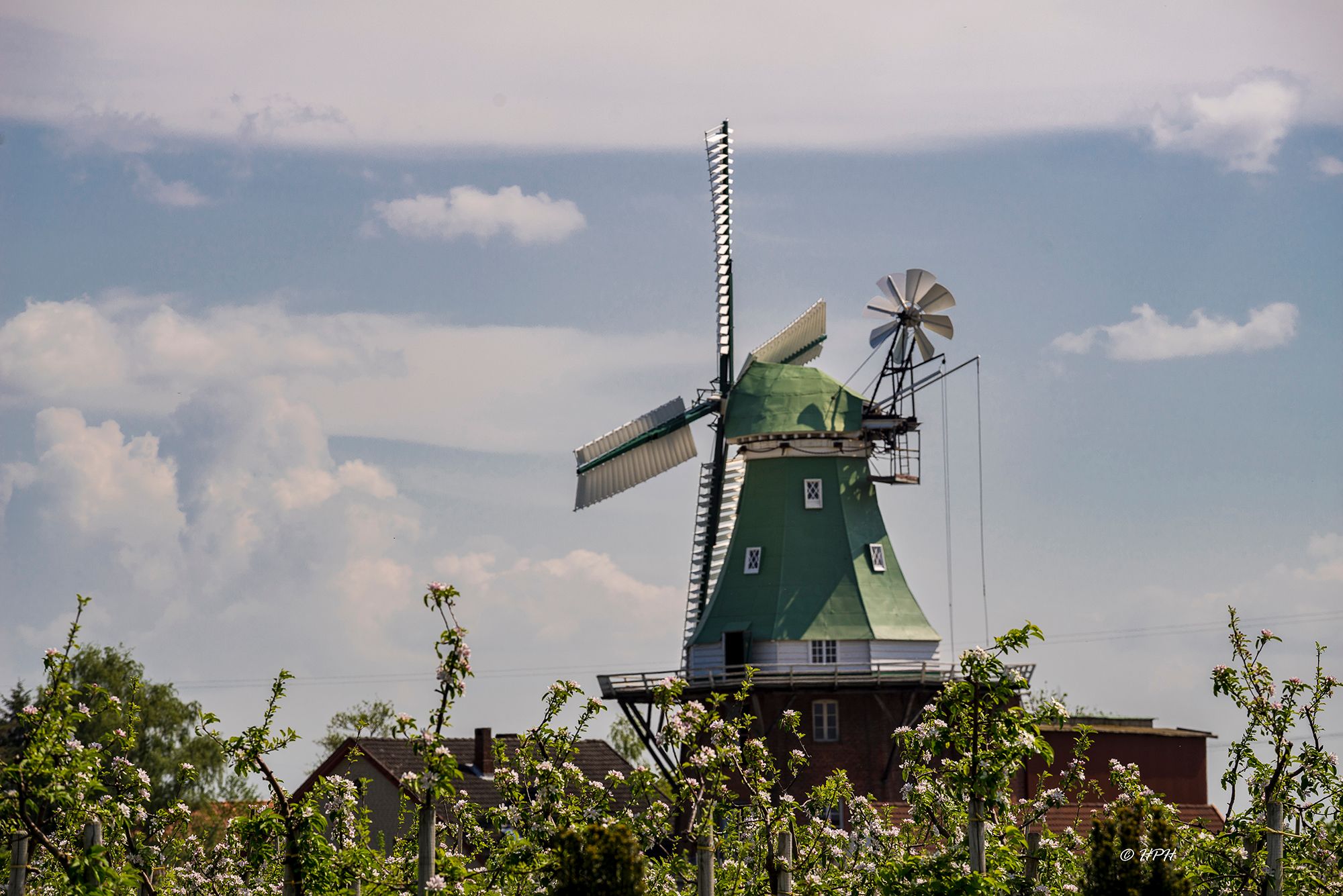 Windmill 'Venti Amica', Hollern-Twielenfleth, Germany