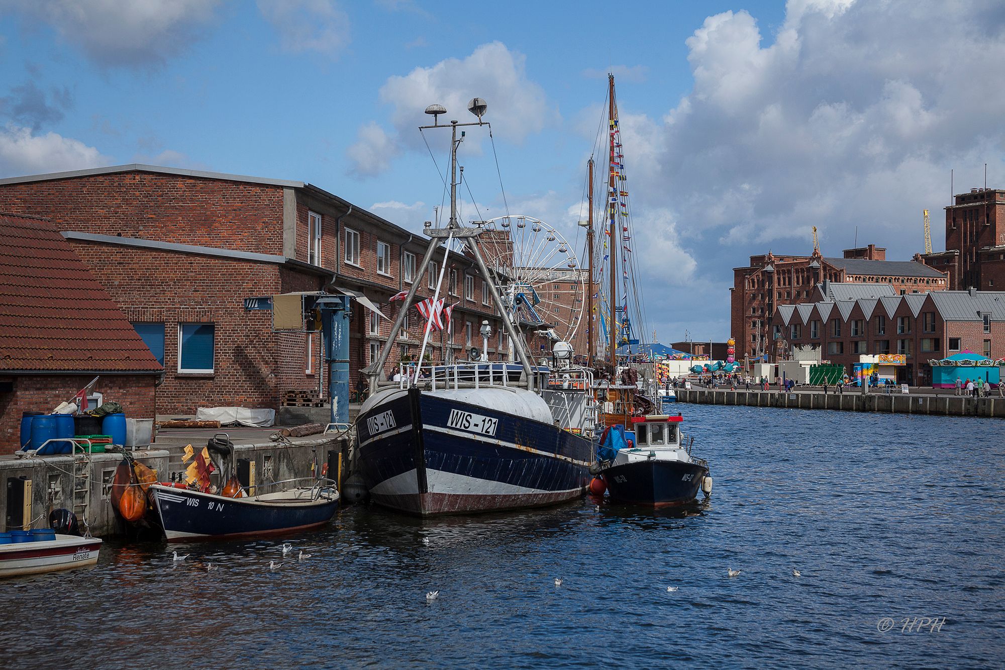 Old Harbour, Wismar, Germany