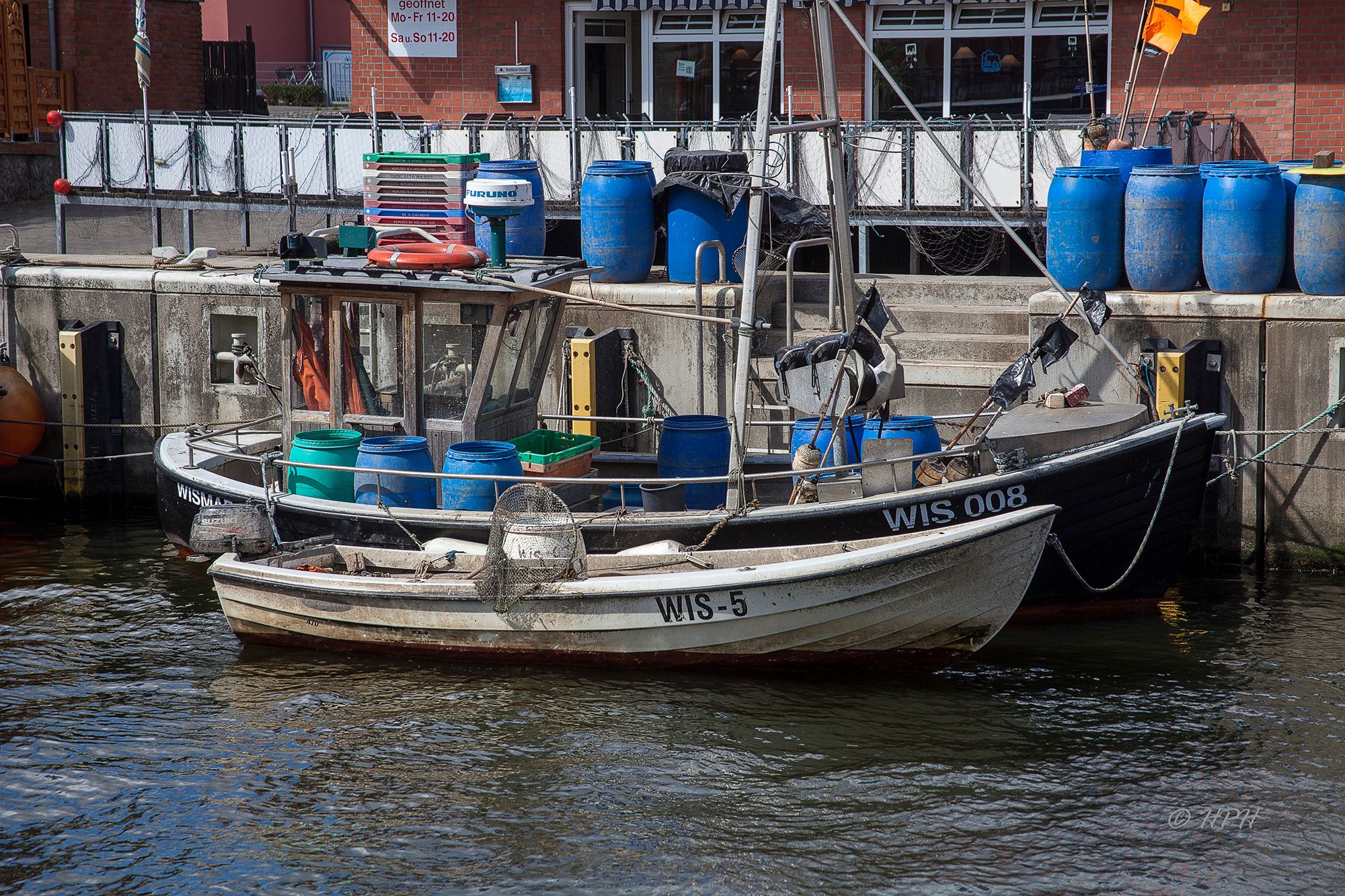 Old Harbour, Wismar, Germany