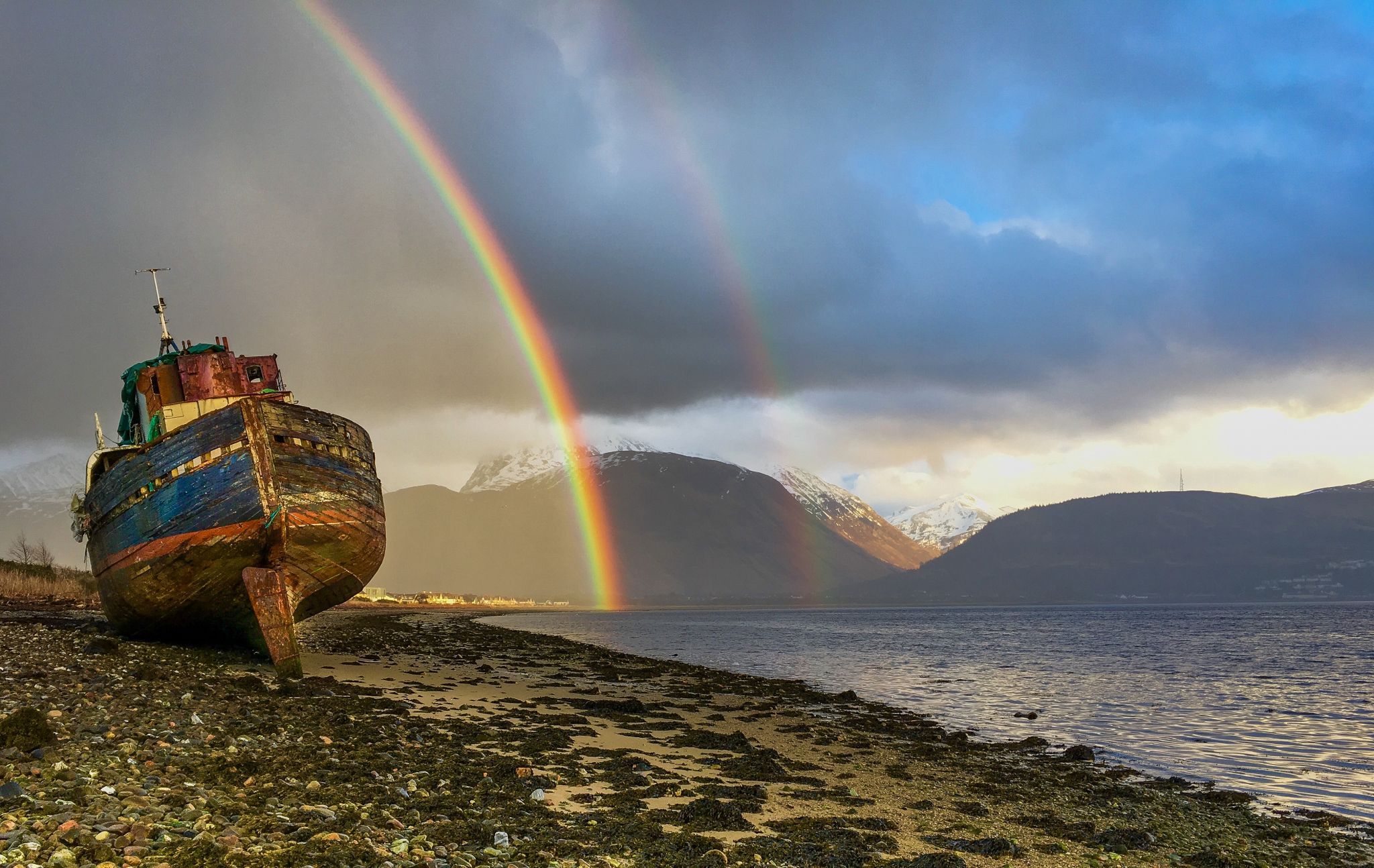 Corpach Shipwreck, United Kingdom