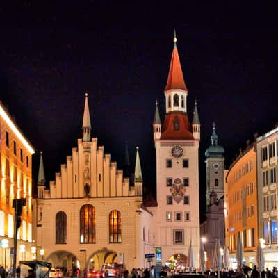 Altes Rathaus, Marienplatz, Munich, Germany