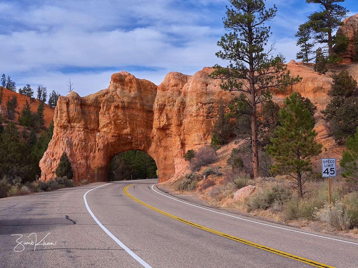 Arches at Red Canyon Trailhead, USA
