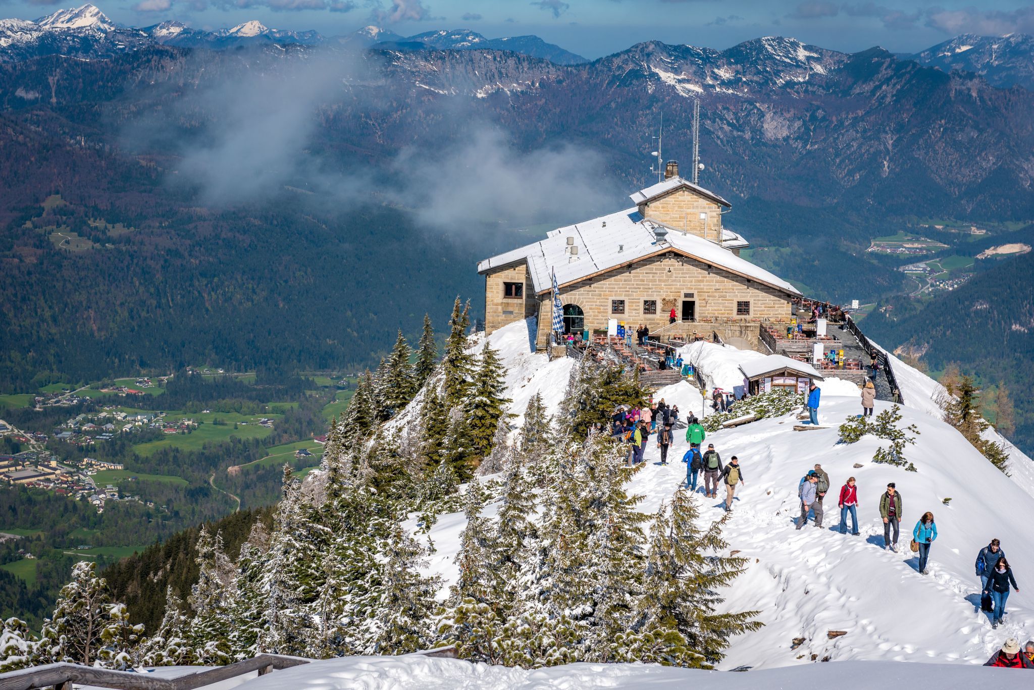 View from Kehlsteinhaus, Germany