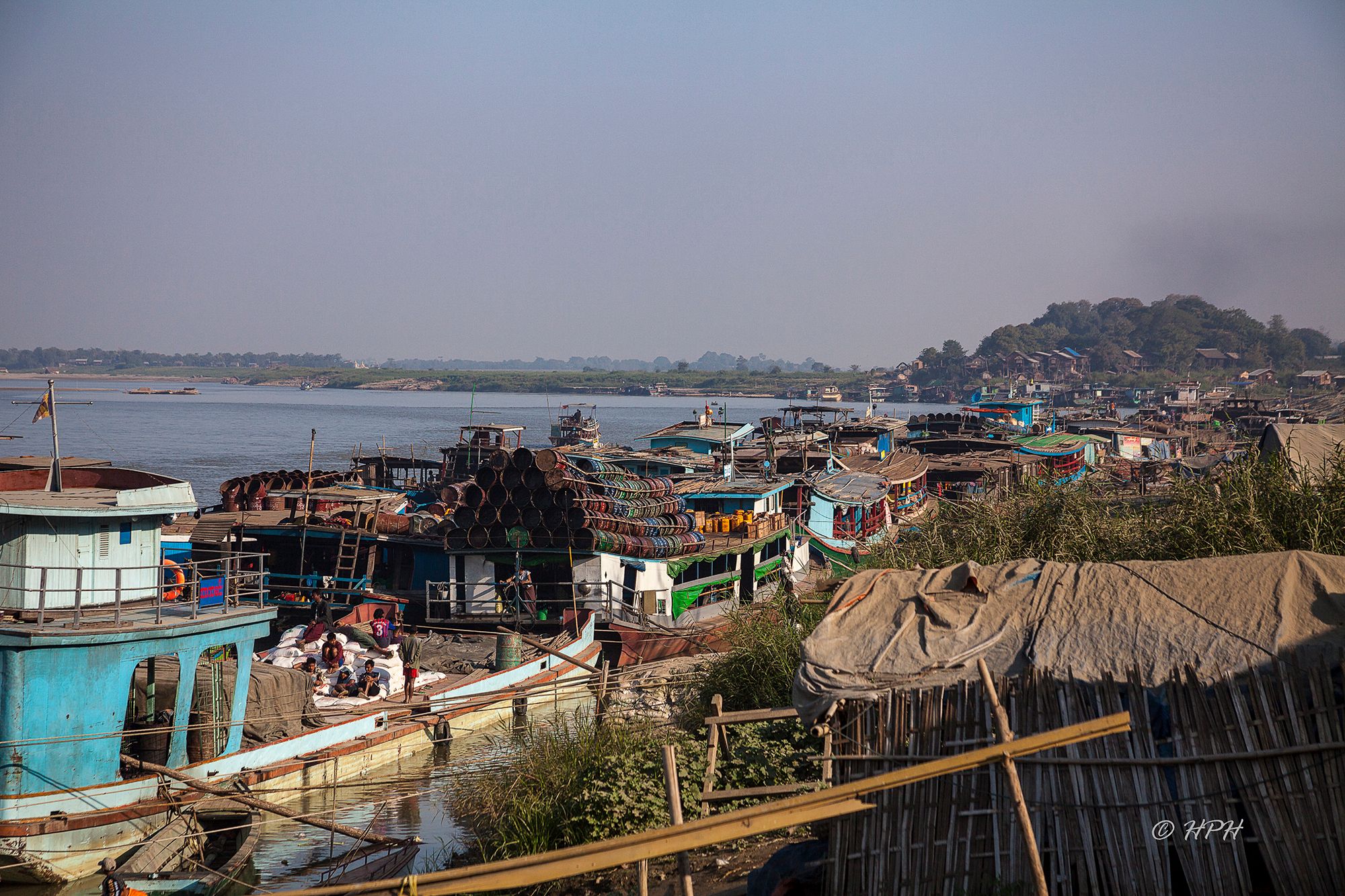 Ayeyarwadi River, Mandalay, Myanmar