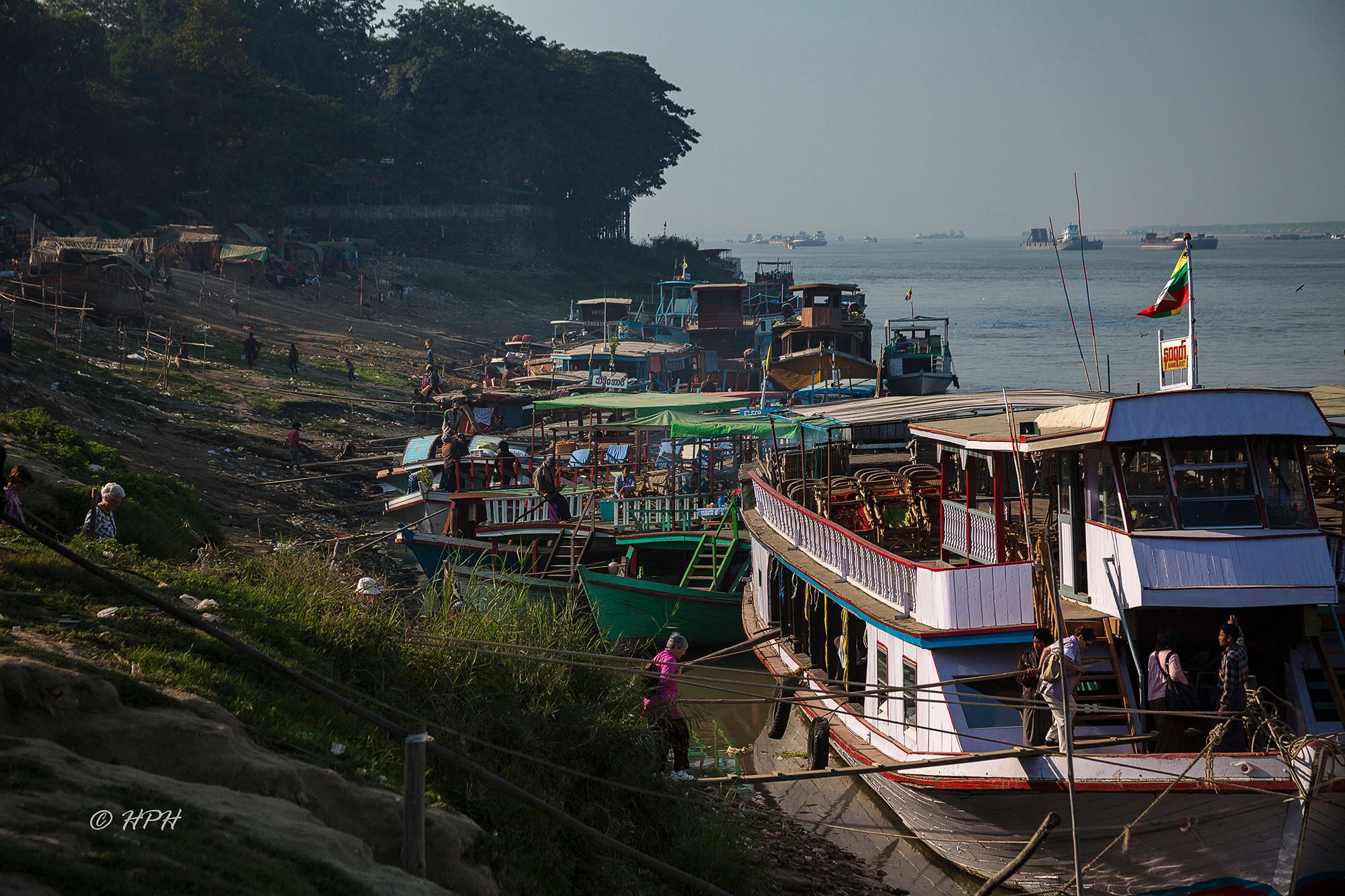 Ayeyarwadi River, Mandalay, Myanmar