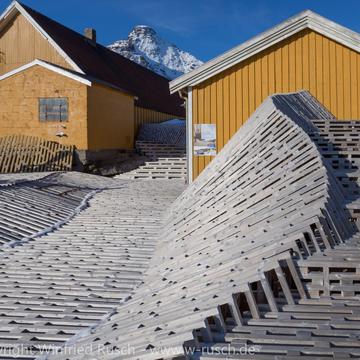 'Bathing Platform' in Nusfjord, Norway