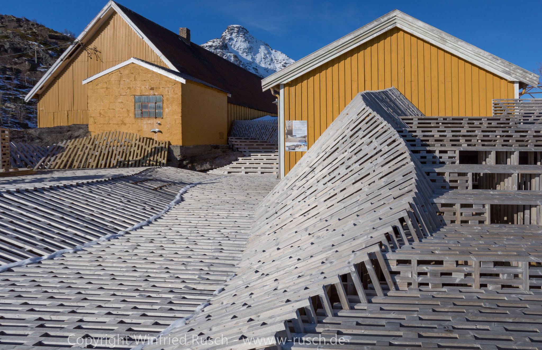'Bathing Platform' in Nusfjord, Norway