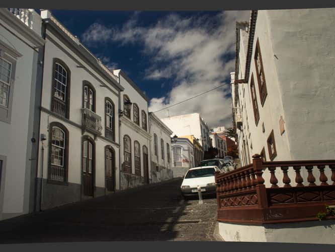 Balconies in Santa Cruz de la Palma