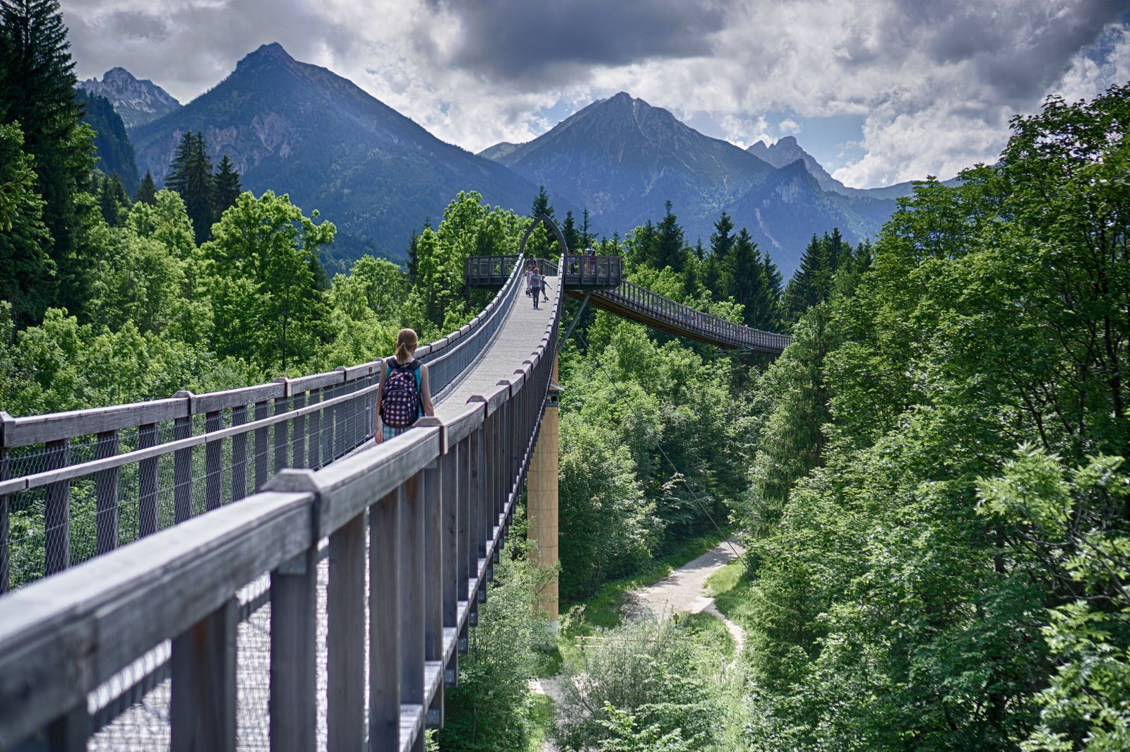 Baumkronenweg Ziegelwies, Germany