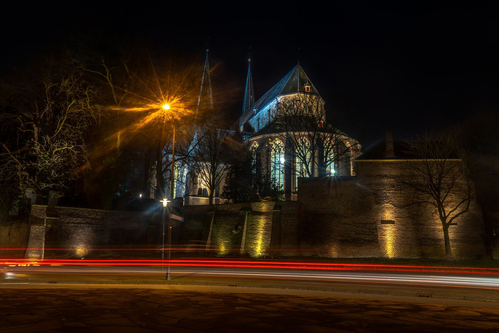 Bergkerk Church in Deventer, Netherlands