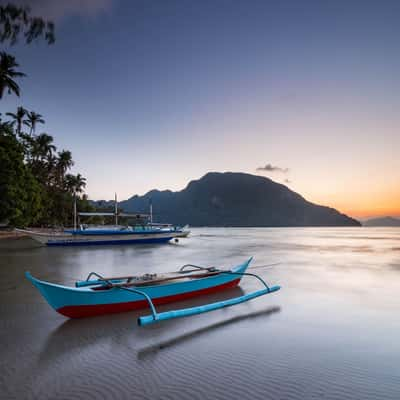 Best sunset view at El Nido, Philippines