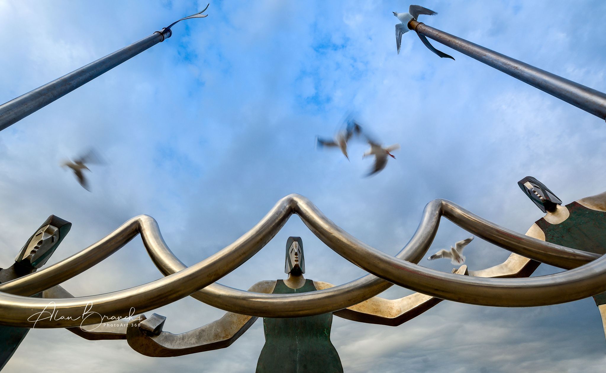 Statue of Life Savers, Adelaide, Australia