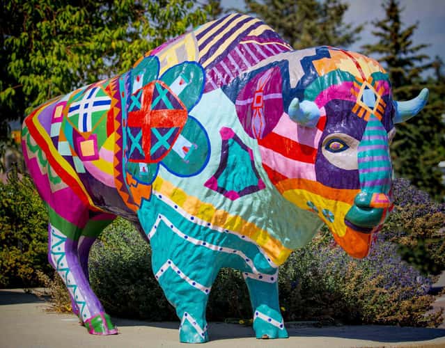 Buffalo Statues