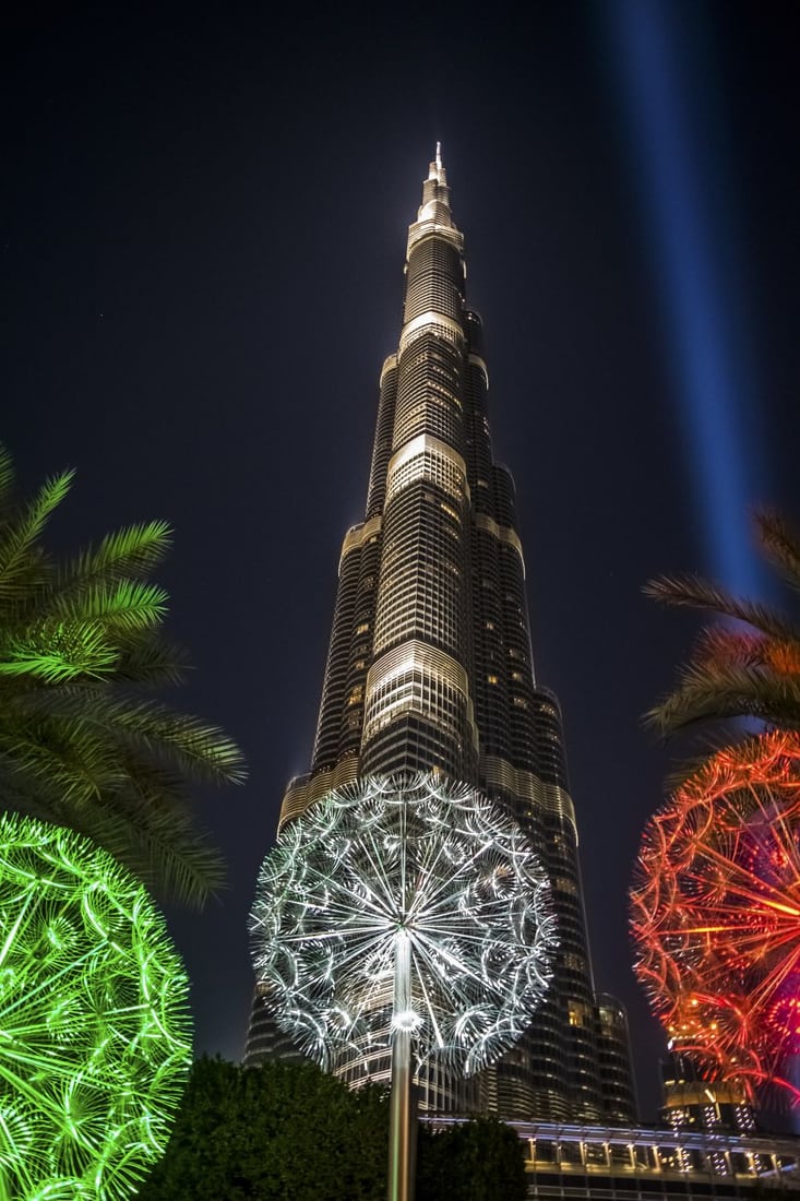 Burj Khalifa Night, United Arab Emirates