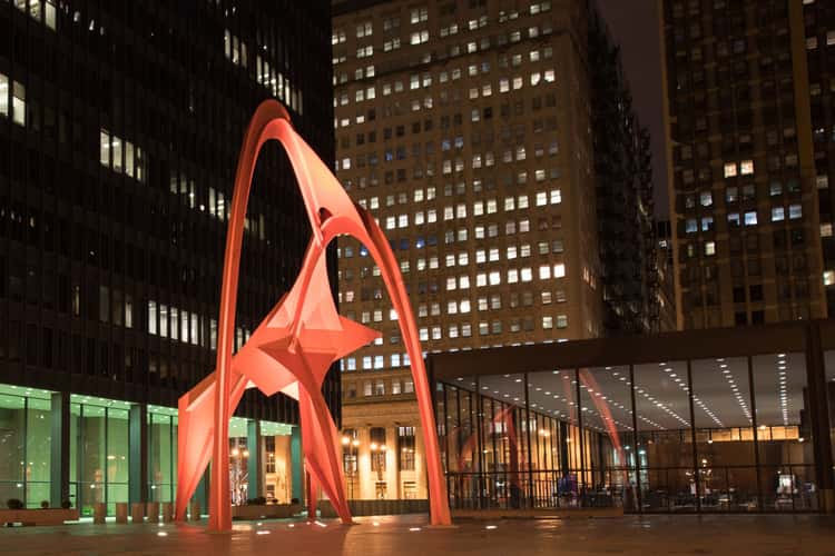 Calder's Flamingo, Chicago