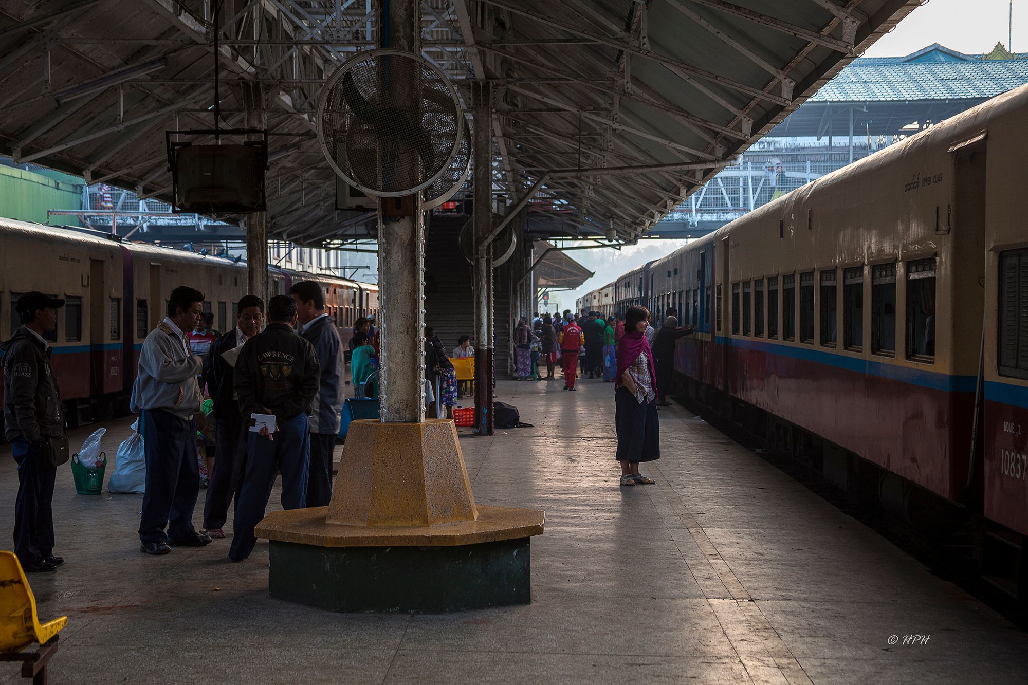 Central Railway Station, Yangon, Myanmar