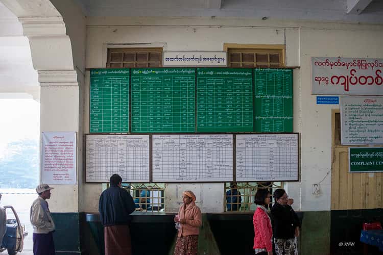Central Railway Station, Yangon