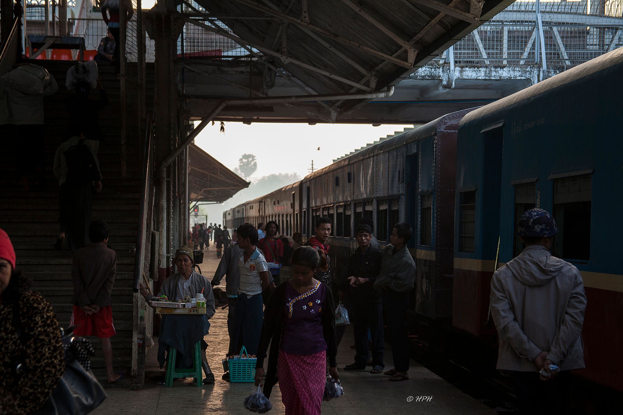 Central Railway Station, Yangon, Myanmar