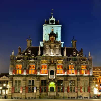 City Hall in Delft, Netherlands