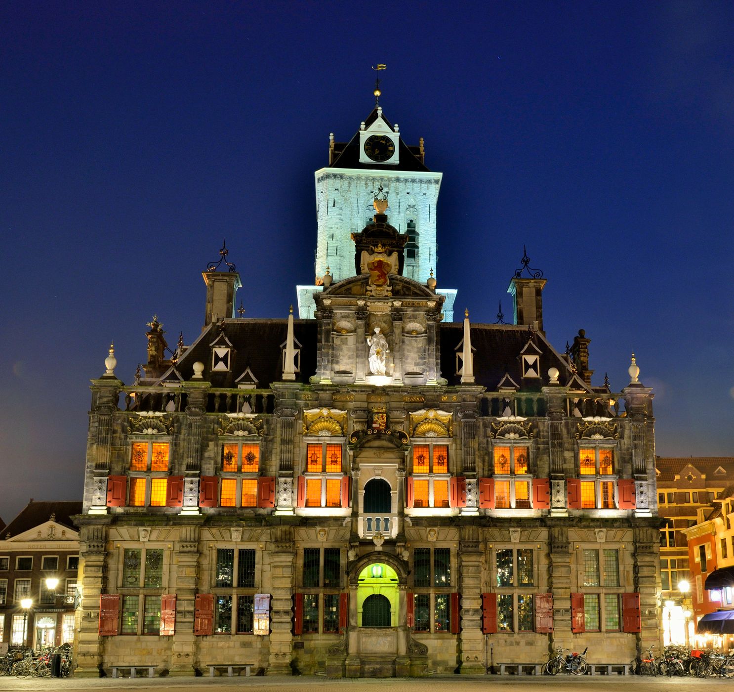 City Hall in Delft, Netherlands