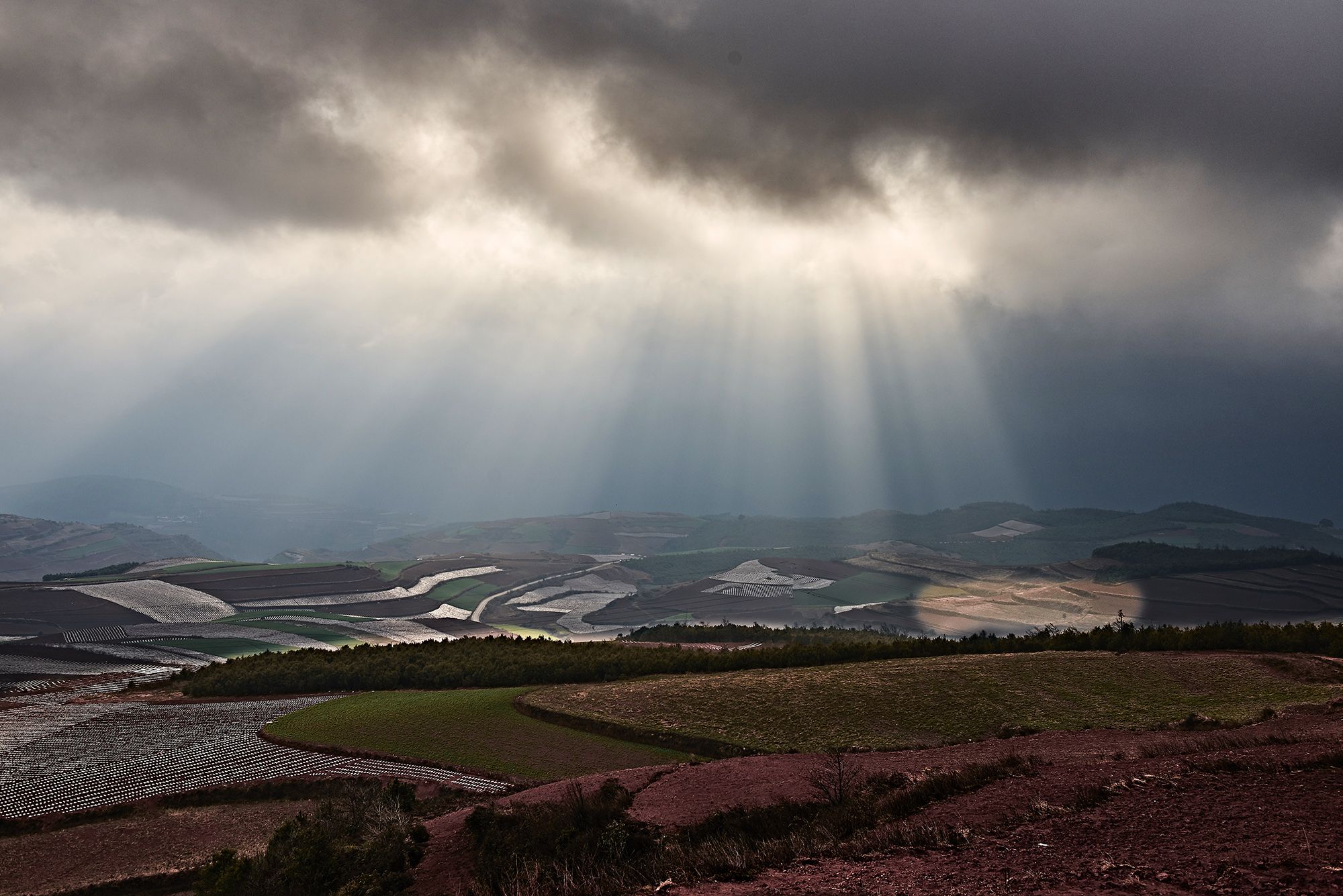 Dongchuan red earth district, China