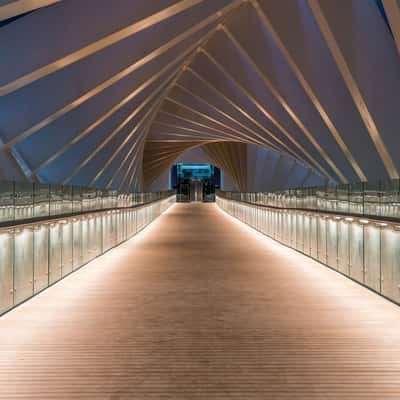 On the Twisted Bridge, Dubai, United Arab Emirates