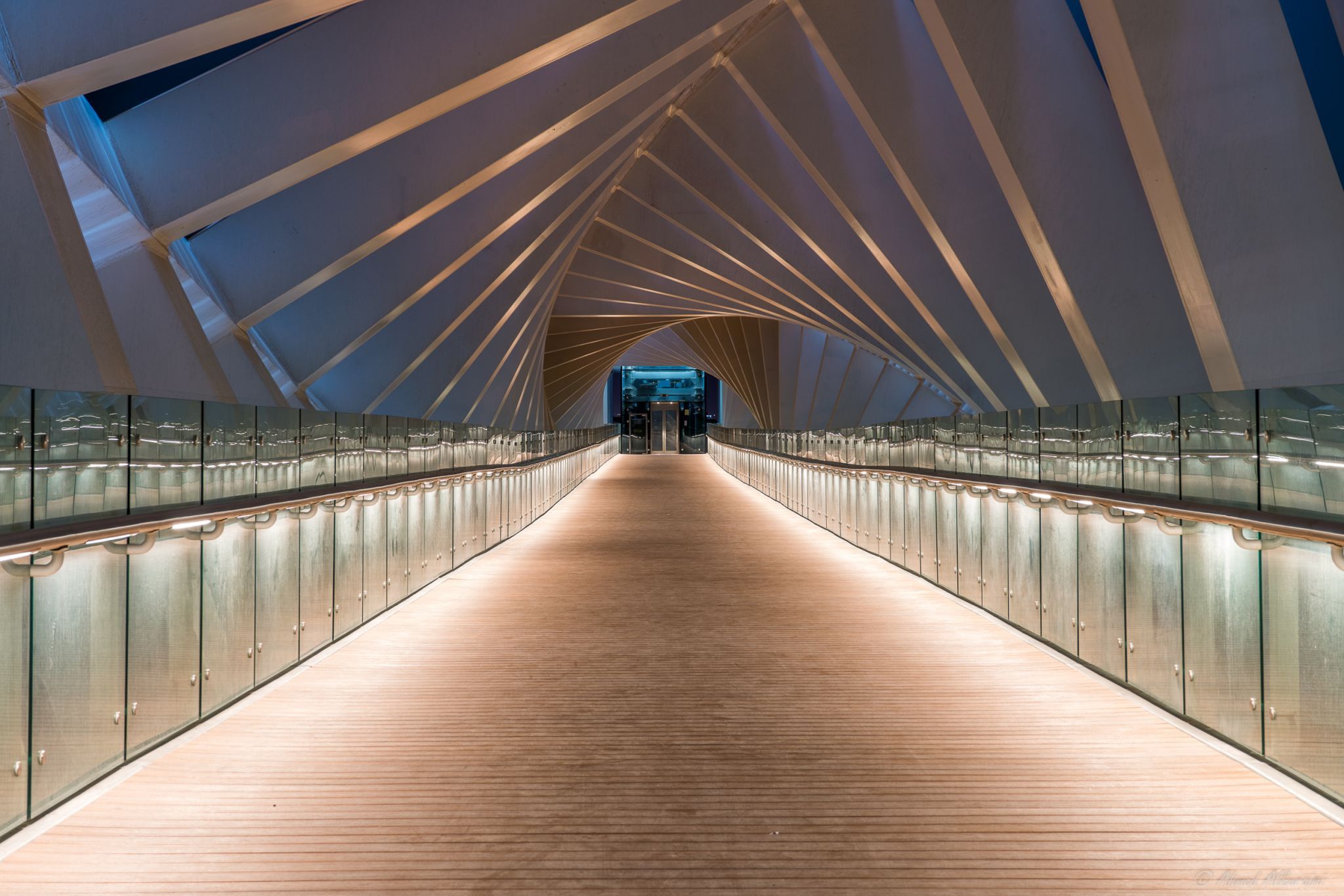 On the Twisted Bridge, Dubai, United Arab Emirates