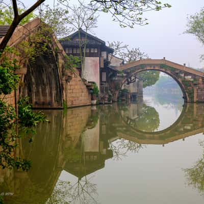 Early morning in Wuzhen, China