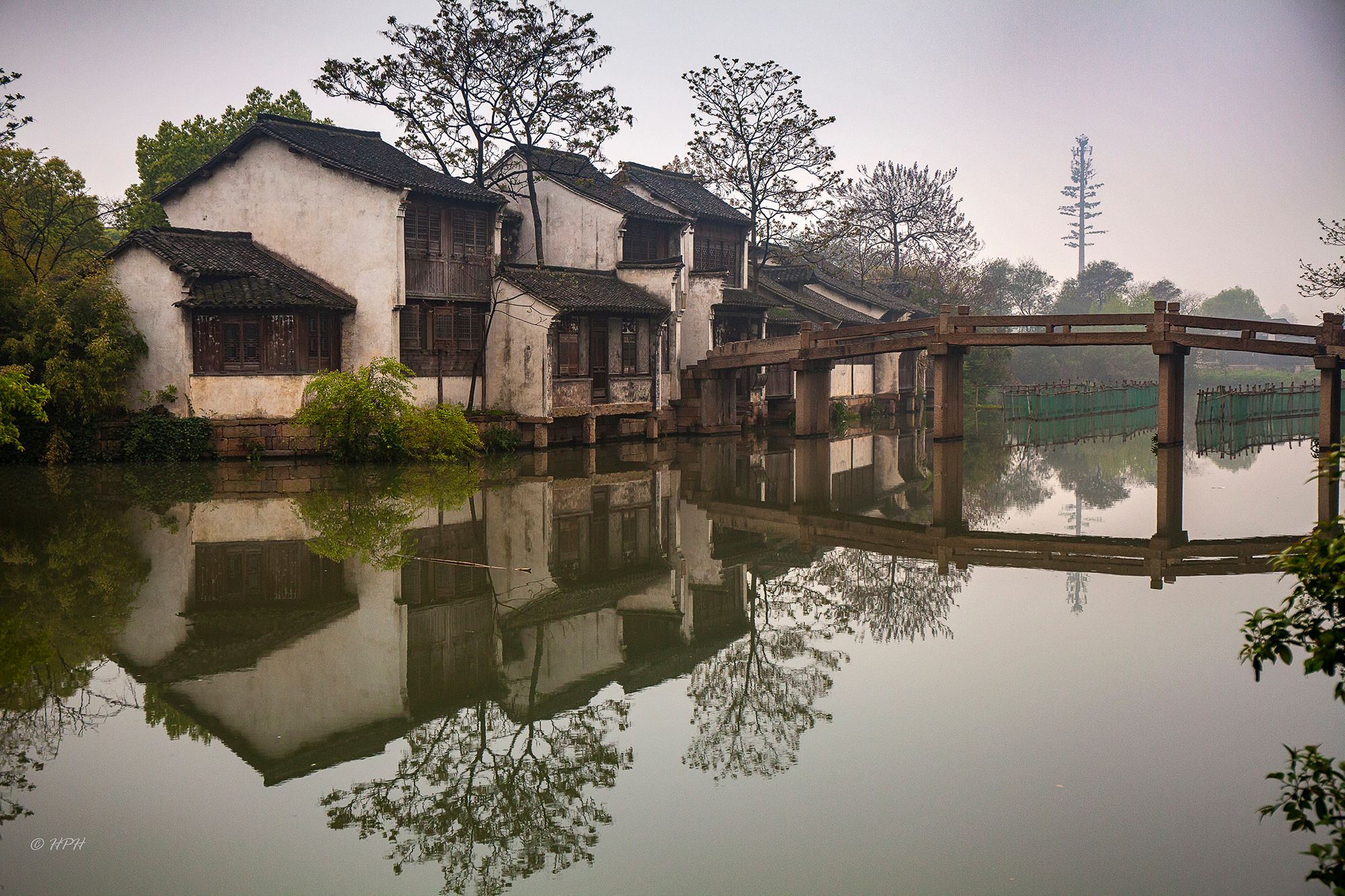 Early morning in Wuzhen, China