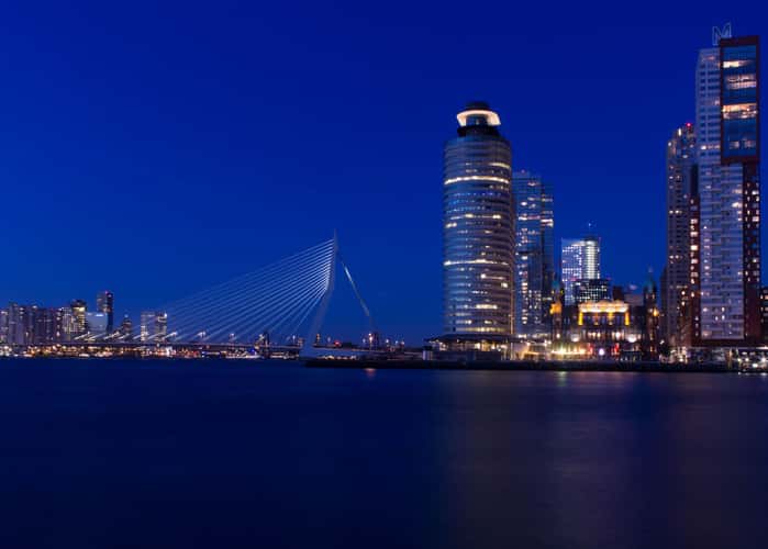 Erasmus Bridge (south view), Rotterdam