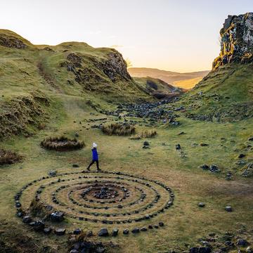 Fairy Glen Spiral, Isle of Skye, United Kingdom