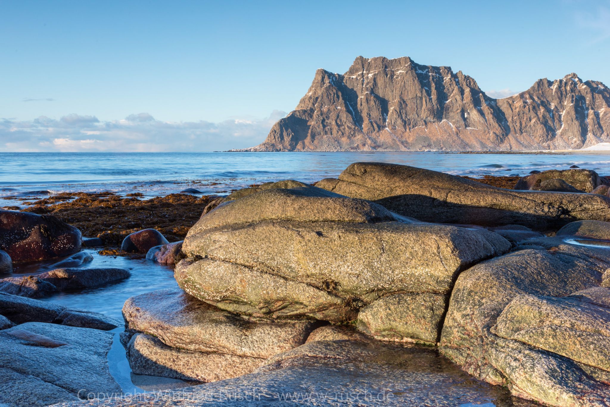 High Tide at Uttakleiv, Norway