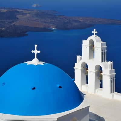 Fira Orthodox church, Greece