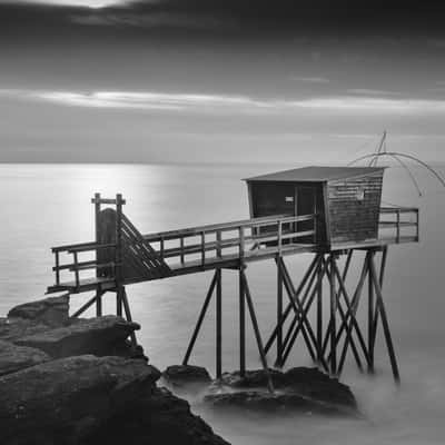 Fishing hut, France