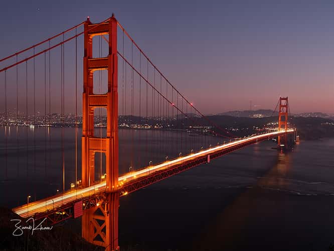 Golden Gate Bridge from Battery Spencer