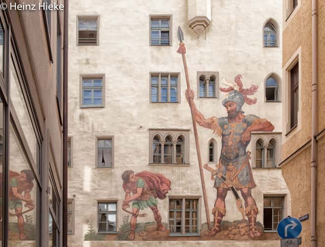The Goliathhaus in Regensburg