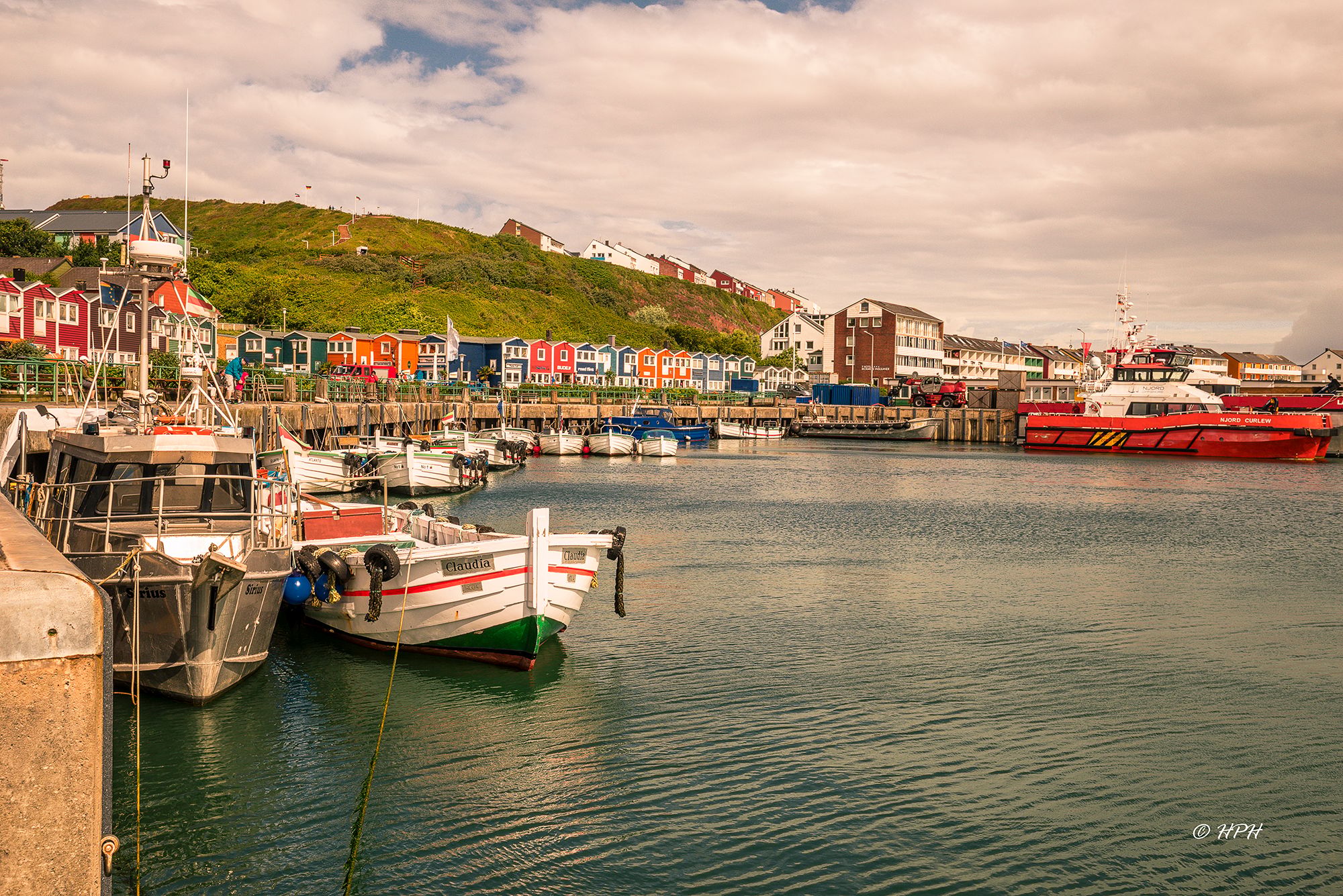 Hafen Helgoland, Germany