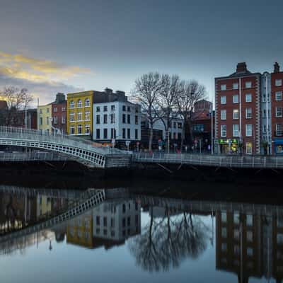 Ha'penny Bridge, Dublin, Ireland