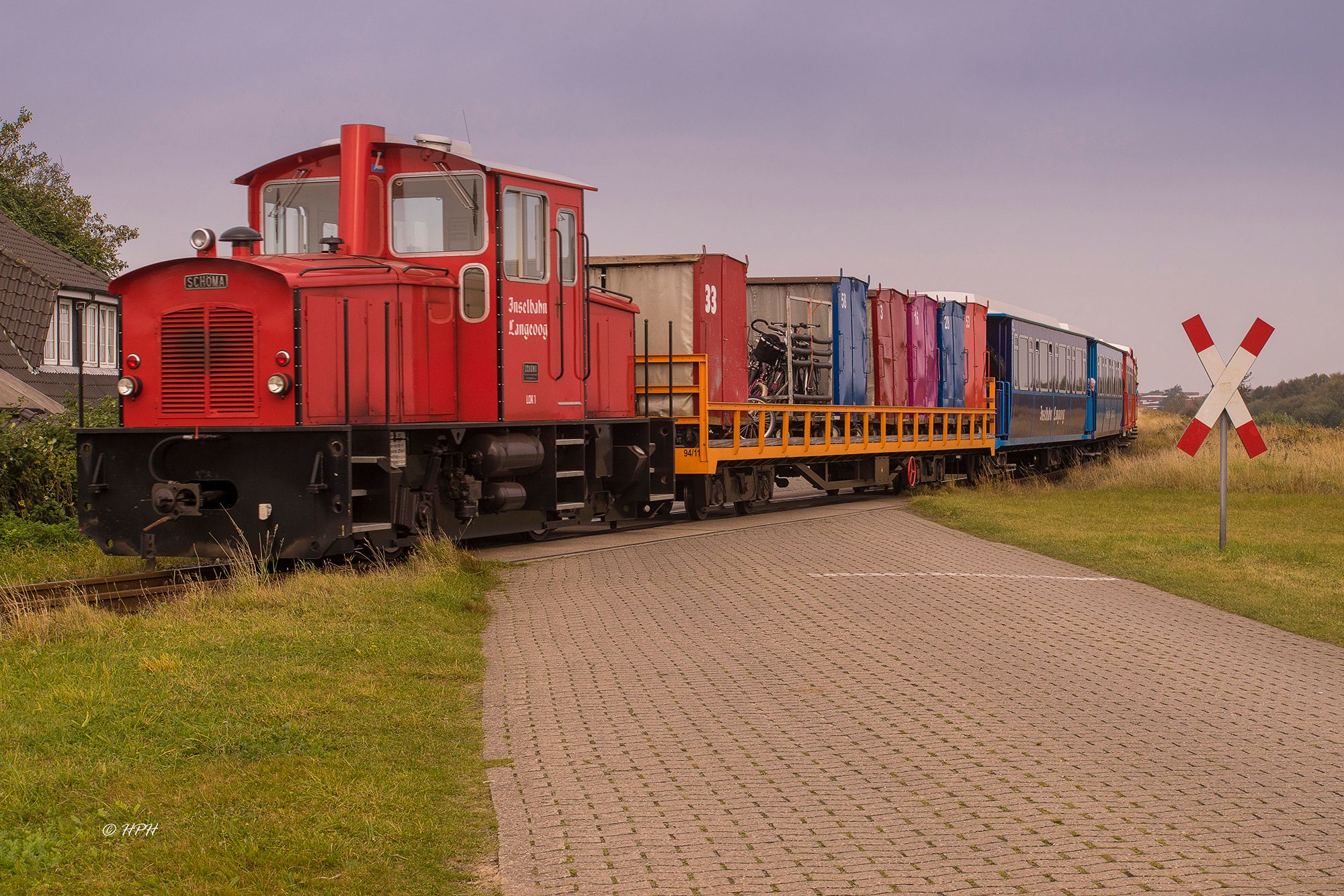 Island railway Langeoog, Germany