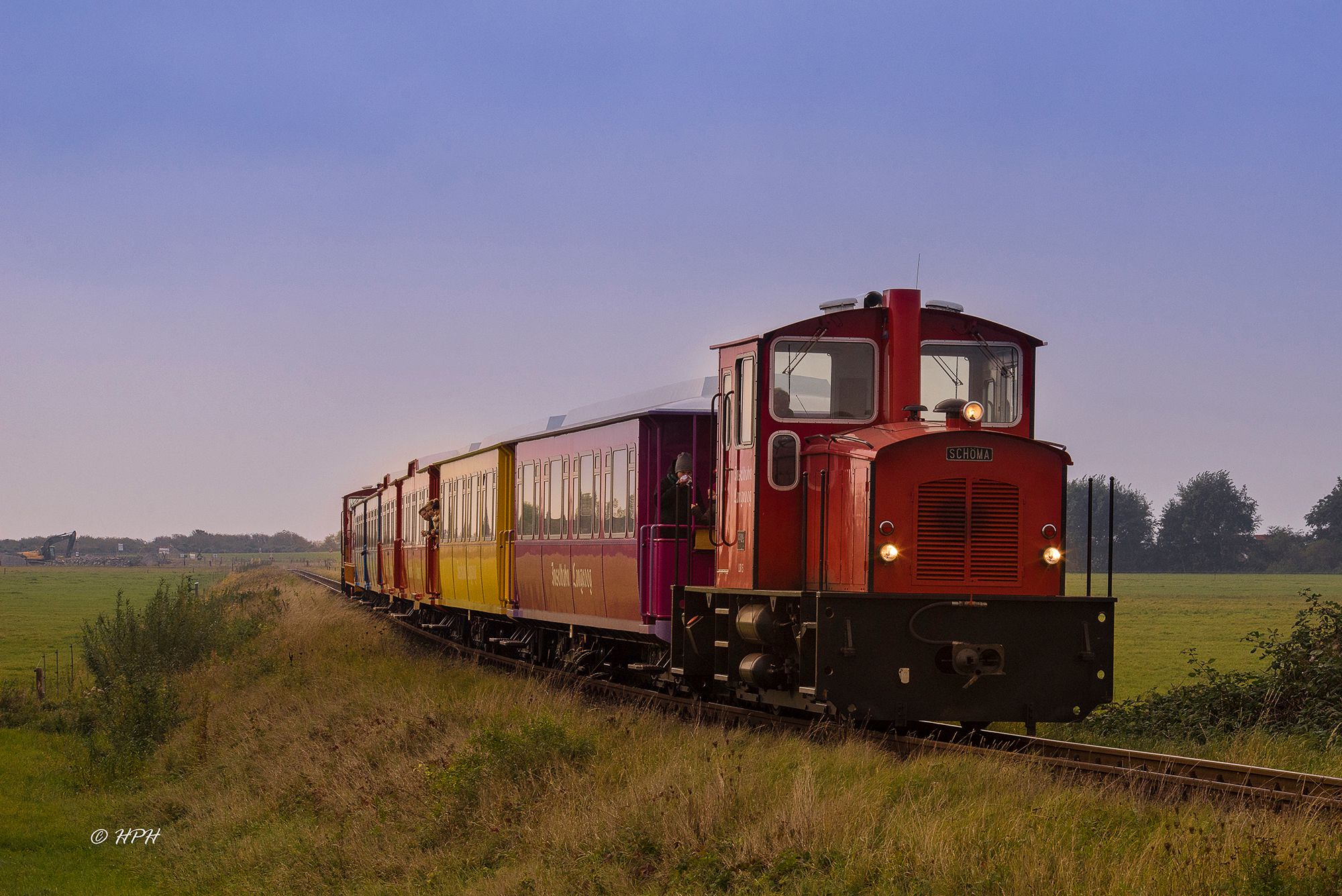 Island railway Langeoog, Germany